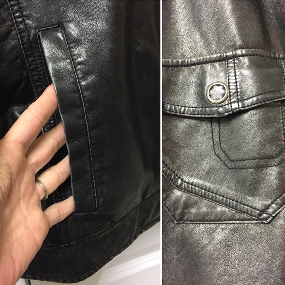 Awesome 😎 faux leather jacket! - Picture 5 of 7